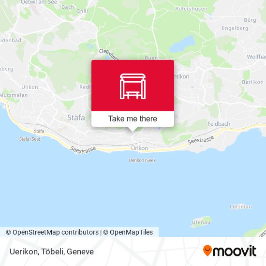 Uerikon, Töbeli map