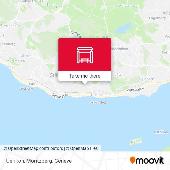 Uerikon, Moritzberg map