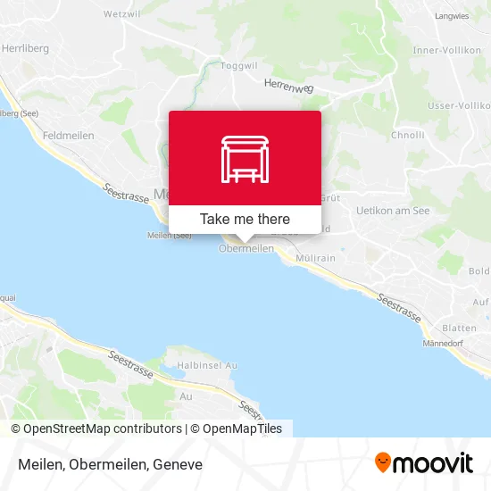 Meilen, Obermeilen map