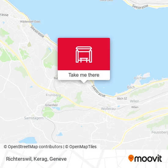 Richterswil, Kerag map
