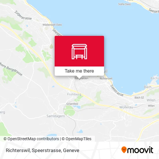 Richterswil, Speerstrasse map