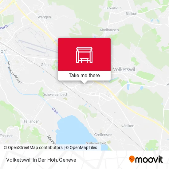 Volketswil, In Der Höh map
