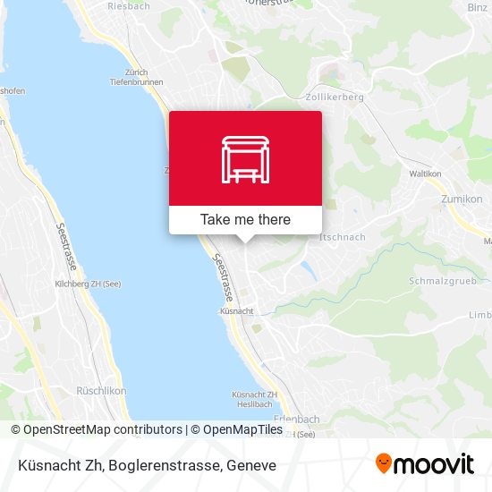 Küsnacht Zh, Boglerenstrasse map