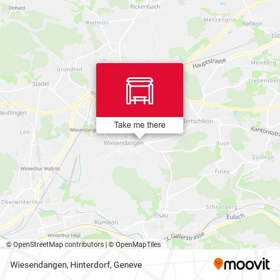 Wiesendangen, Hinterdorf map