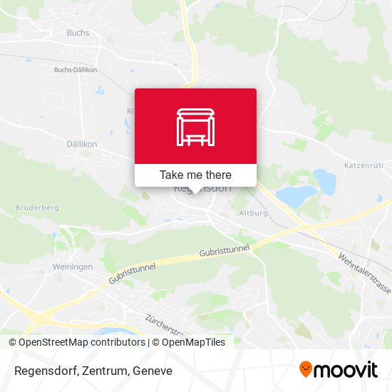 Regensdorf, Zentrum map