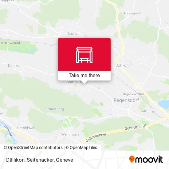 Dällikon, Seitenacker plan