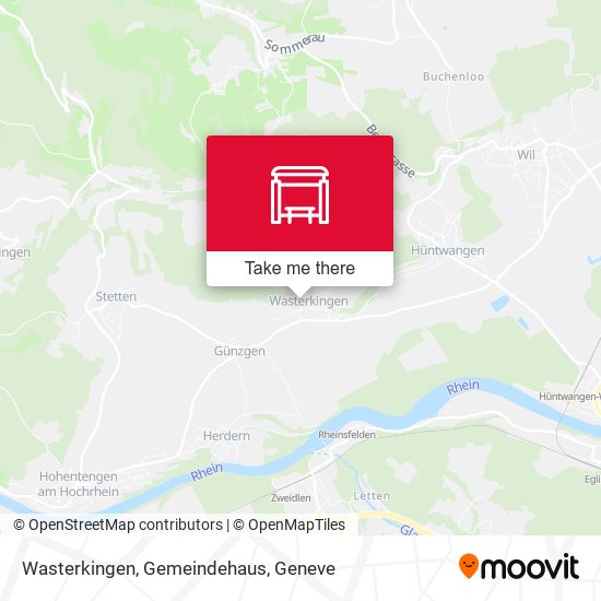 Wasterkingen, Gemeindehaus map