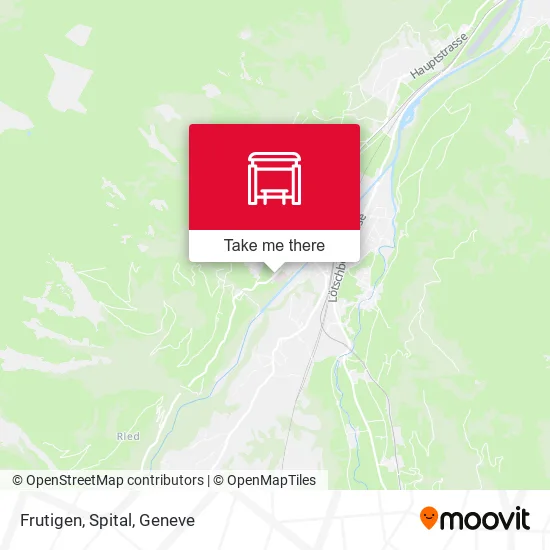 Frutigen, Spital map