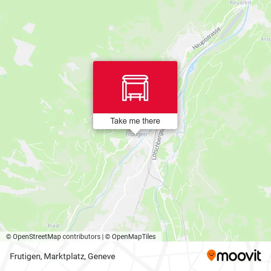 Frutigen, Marktplatz map