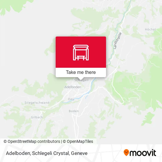 Adelboden, Schlegeli Crystal map