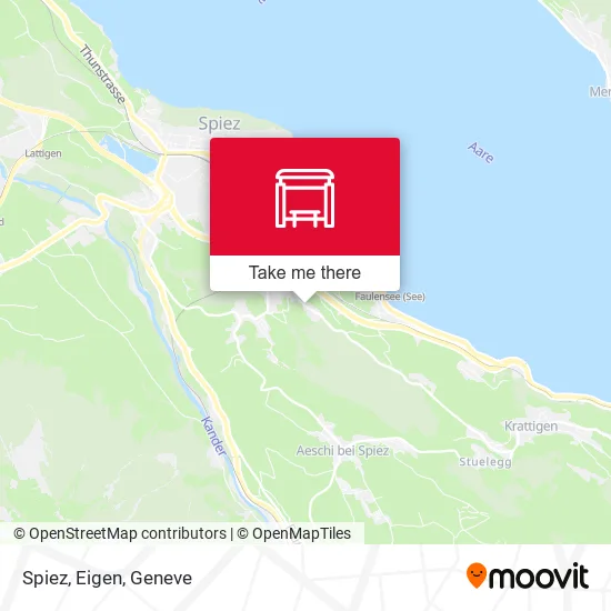 Spiez, Eigen map