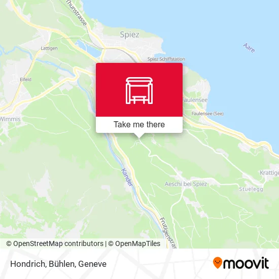 Hondrich, Bühlen map