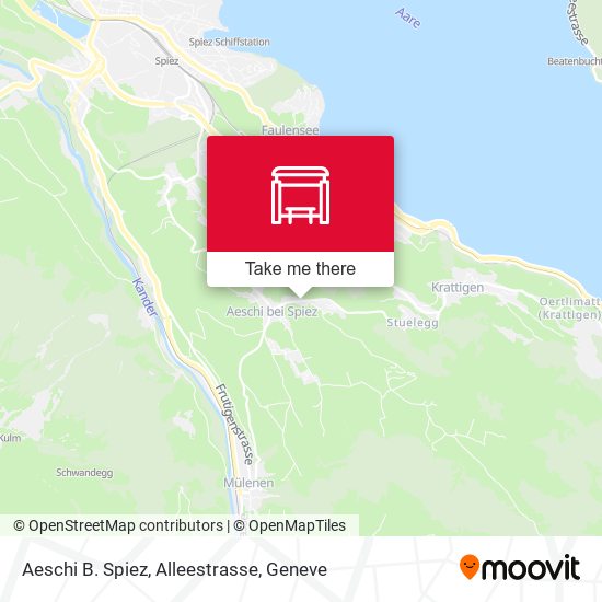 Aeschi B. Spiez, Alleestrasse map