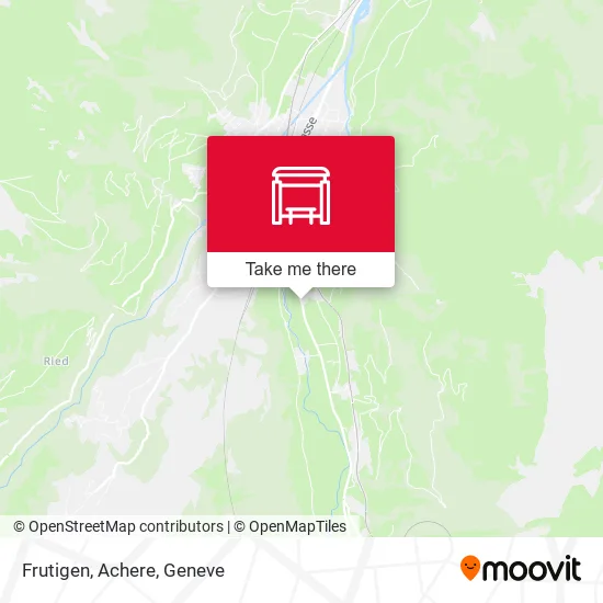 Frutigen, Achere map