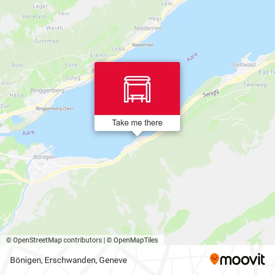 Bönigen, Erschwanden map