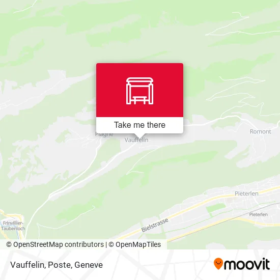 Vauffelin, Poste plan