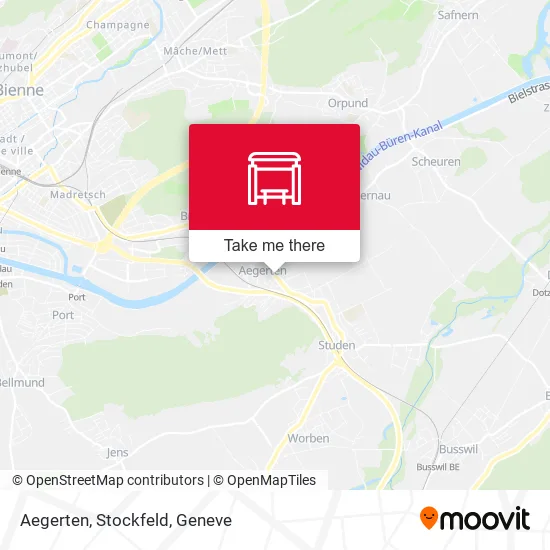 Aegerten, Stockfeld plan