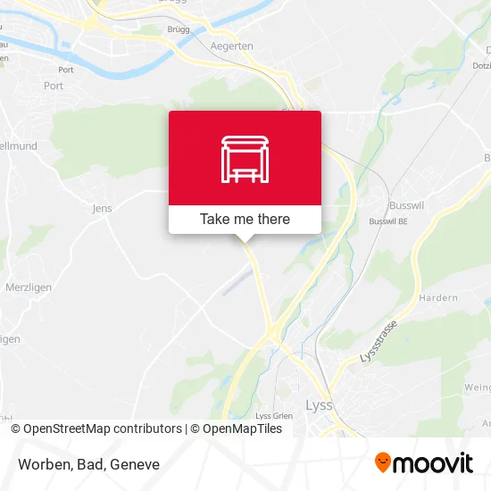 Worben, Bad map