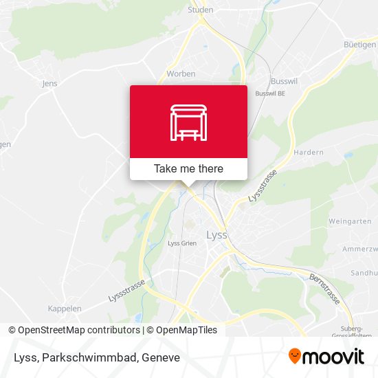 Lyss, Parkschwimmbad map