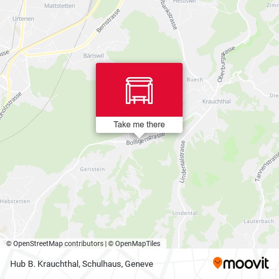 Hub B. Krauchthal, Schulhaus map