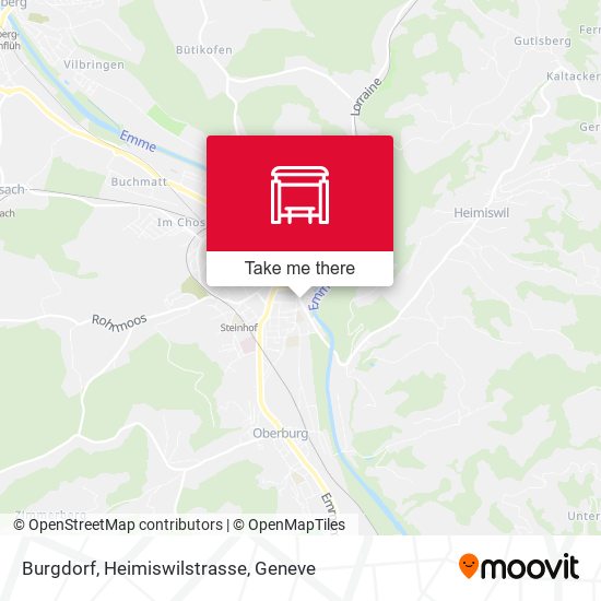 Burgdorf, Heimiswilstrasse map