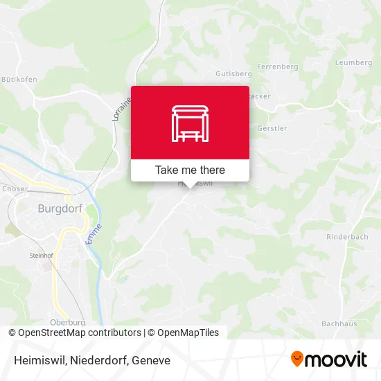 Heimiswil, Niederdorf map