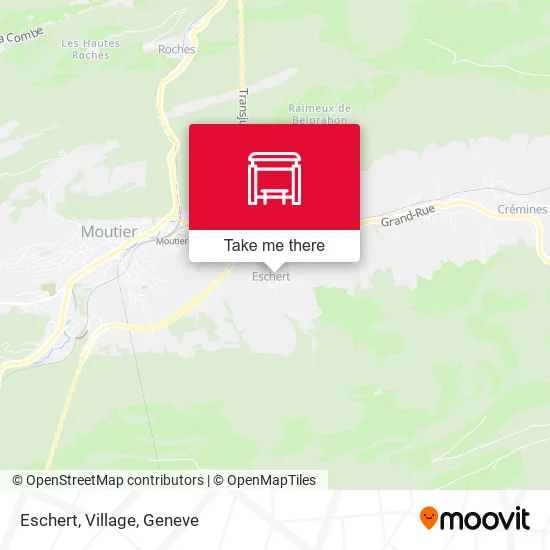 Eschert, Village map