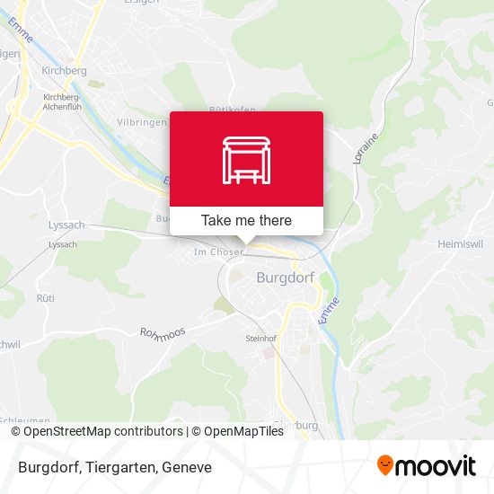 Burgdorf, Tiergarten map