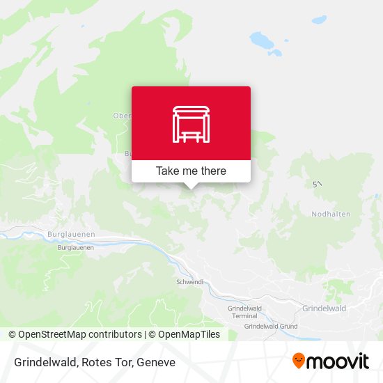 Grindelwald, Rotes Tor map