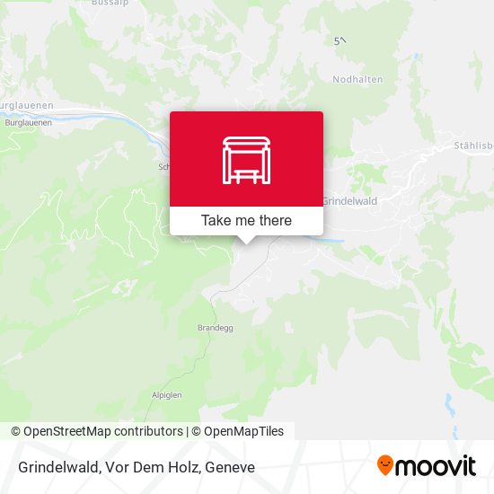 Grindelwald, Vor Dem Holz map