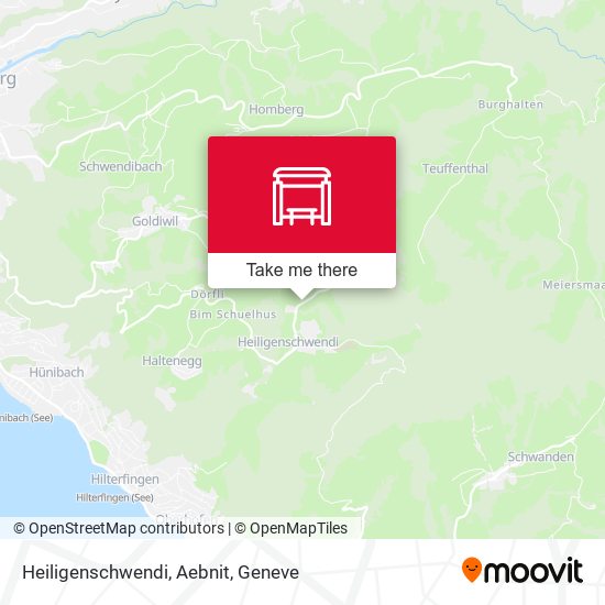 Heiligenschwendi, Aebnit map