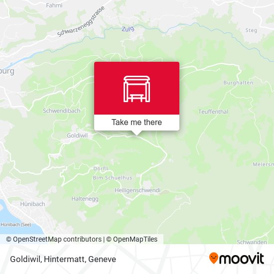 Goldiwil, Hintermatt map