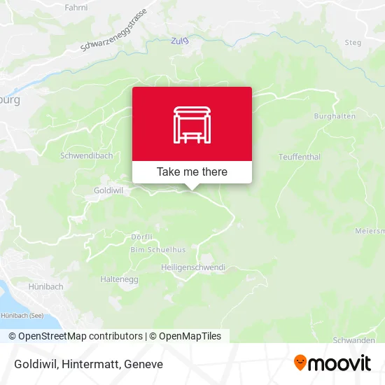 Goldiwil, Hintermatt map