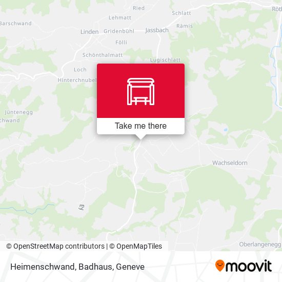 Heimenschwand, Badhaus map