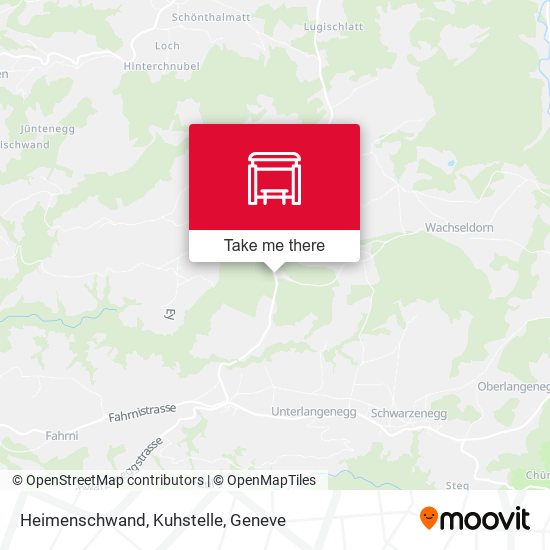 Heimenschwand, Kuhstelle map