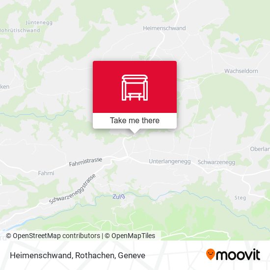 Heimenschwand, Rothachen map