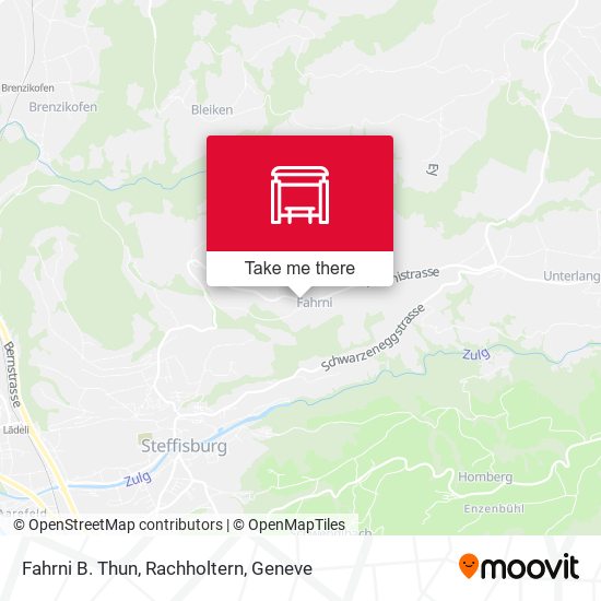 Fahrni B. Thun, Rachholtern map