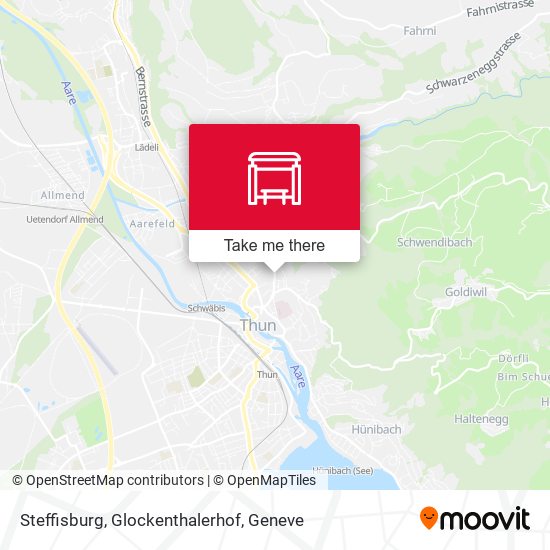 Steffisburg, Glockenthalerhof map