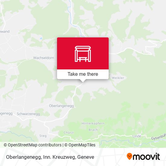 Oberlangenegg, Inn. Kreuzweg map