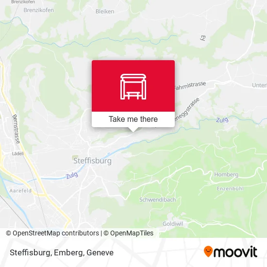 Steffisburg, Emberg map