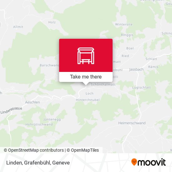 Linden, Grafenbühl map