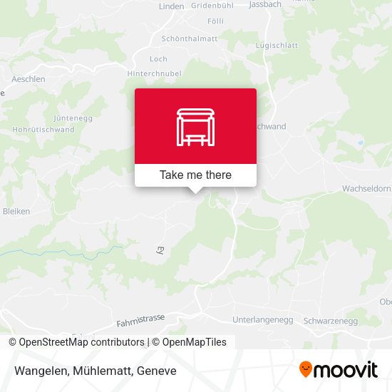 Wangelen, Mühlematt map