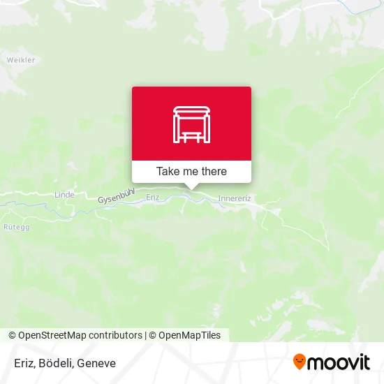 Eriz, Bödeli map