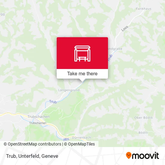 Trub, Unterfeld map