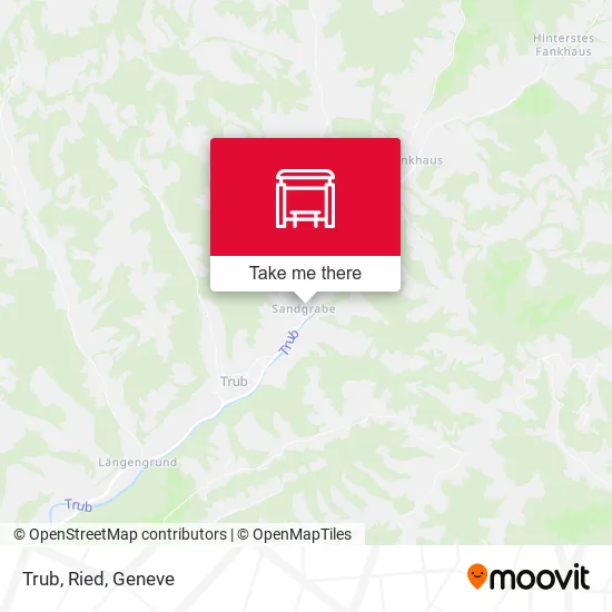 Trub, Ried map