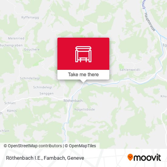 Röthenbach I.E., Fambach map