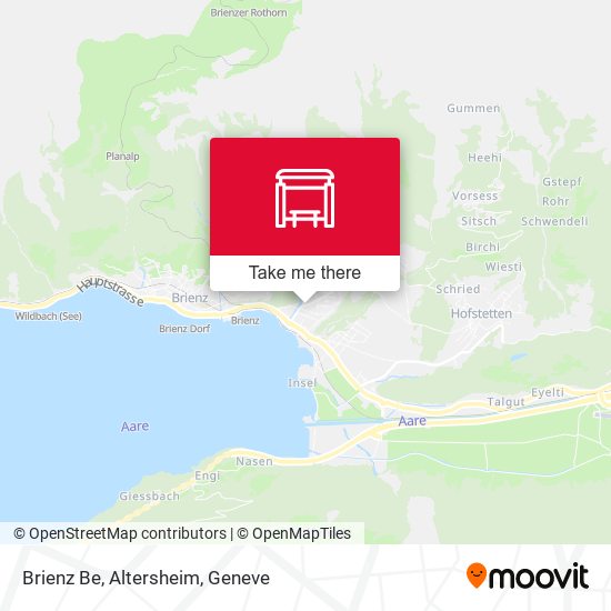 Brienz Be, Altersheim map