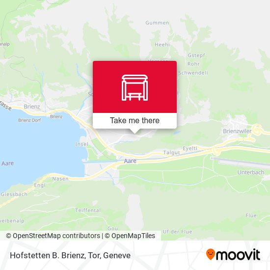 Hofstetten B. Brienz, Tor map