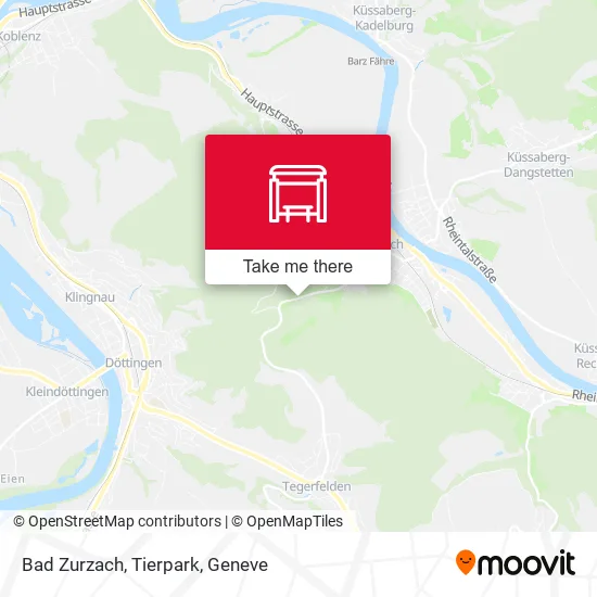 Bad Zurzach, Tierpark map
