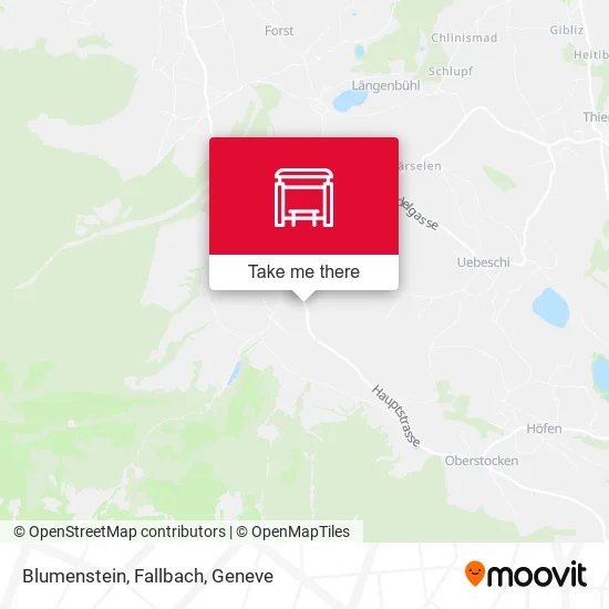 Blumenstein, Fallbach map